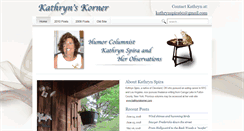 Desktop Screenshot of kathrynskorner.com